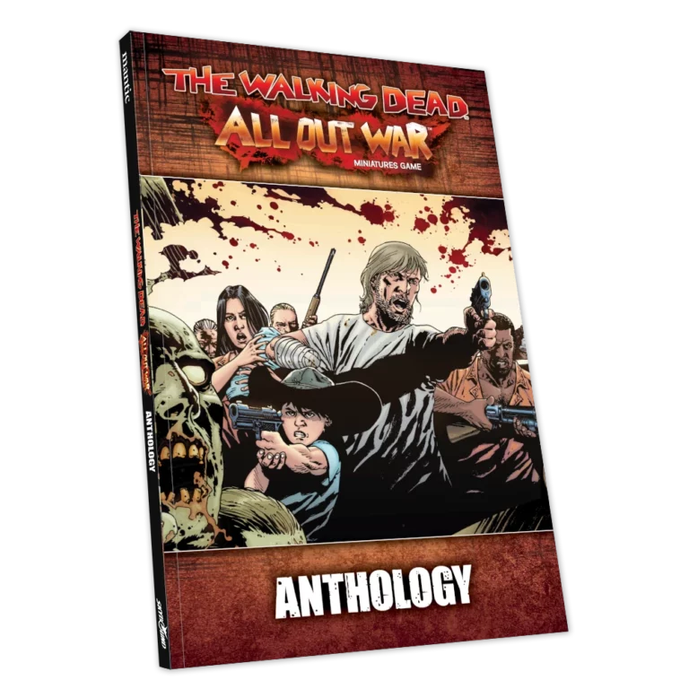 The Walking Dead All Out War Anthology book cover