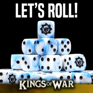 Premium Kings of War Gaming Dice Featured Image