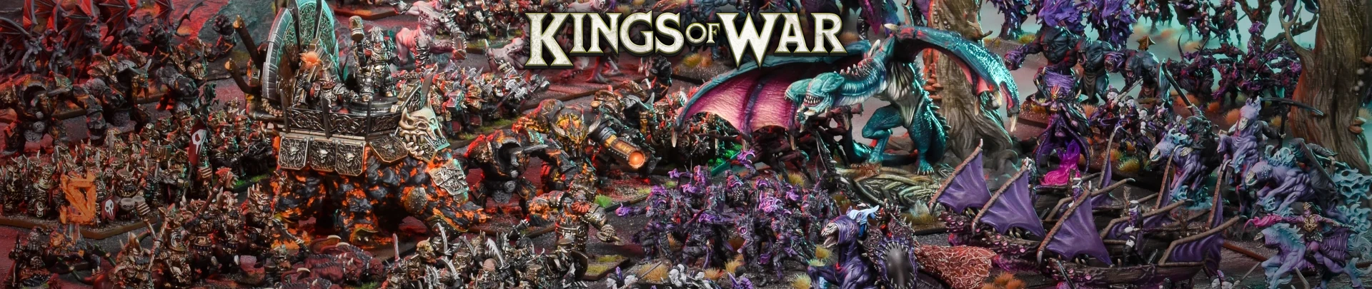 abyssal dwarfs vs twilight kin dark elf kings of war battle