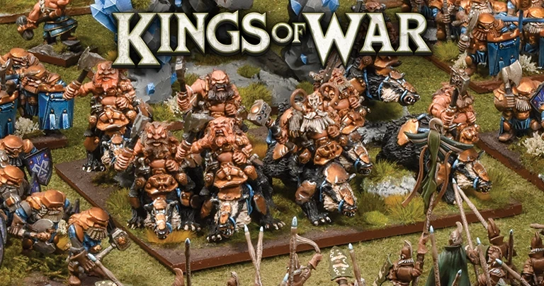 dwarf miniatures kings of war 28mm fantasy wargaming logo