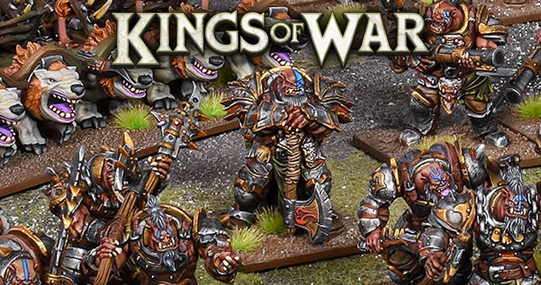 kings of war ogre miniatures 28mm fantasy