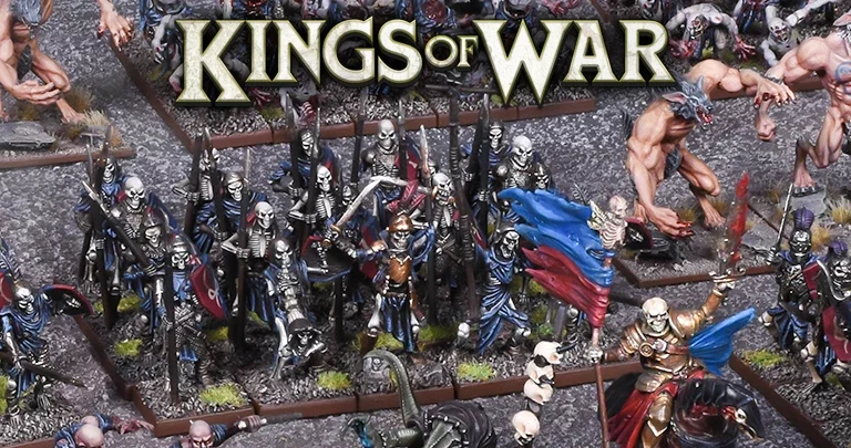 kings of war undead skeleton miniatures 28mm fantasy