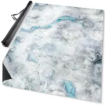 6ft x 4ft ‘Snowfield’ Neoprene Gaming Mat