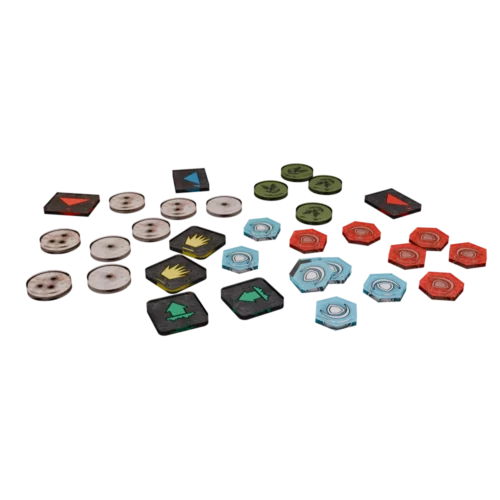 halo flashpoint 1 player acrylic token set